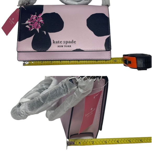 Last Chance…Kate Spade New York Cameron Grand Flora Convertible Crossbody pink - Picture 14 of 16